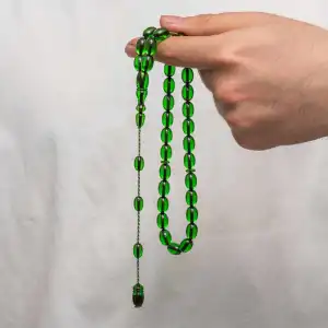 Sıkma Kehribar Tesbih