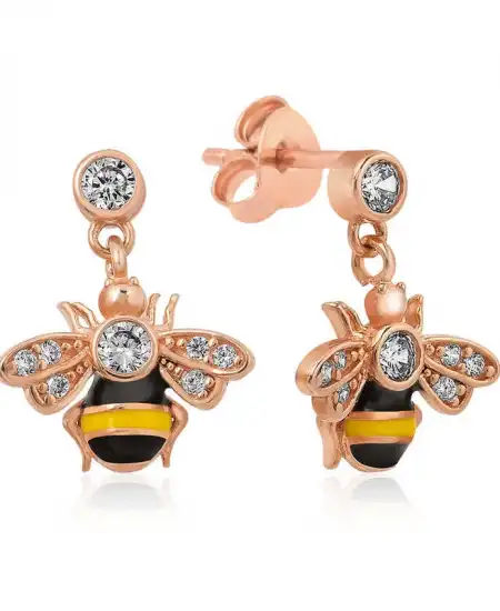 ​gümüş Arı Küpe