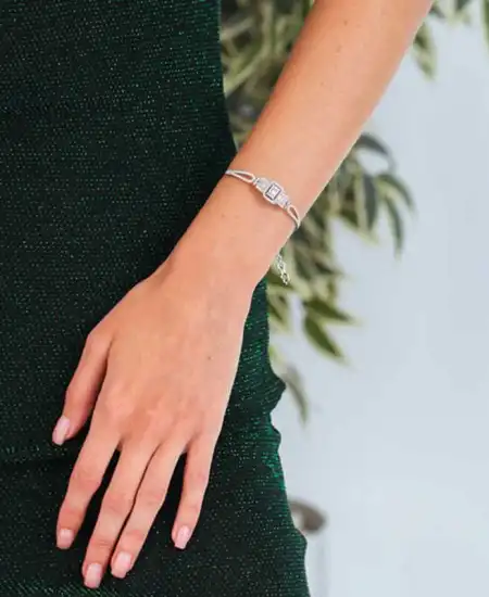 ​gümüş Baget Bayan Bileklik