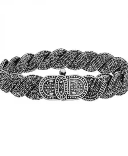 ​gümüş Elişi Örgü Bileklik