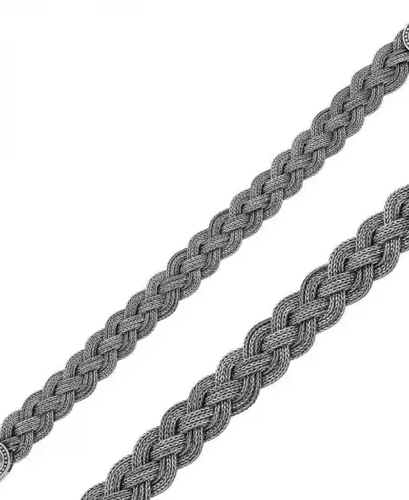 ​gümüş Elişi Örgü Bileklik