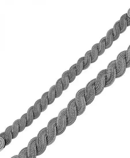 ​gümüş Elişi Örgü Bileklik