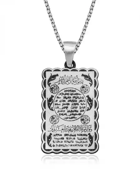 ​gümüş Hilye-i Şerif Kolye