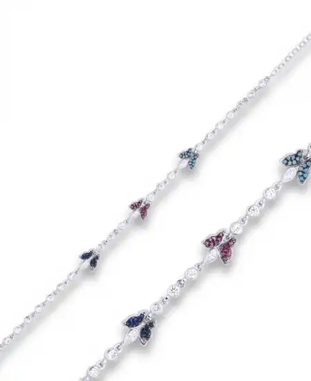 ​gümüş Kelebek Bayan Bileklik