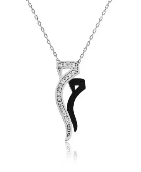 ​gümüş Mim Bayan Kolye