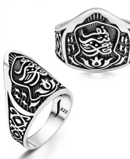 ​gümüş Nali Şerif Başparmak Erkek Yüzük