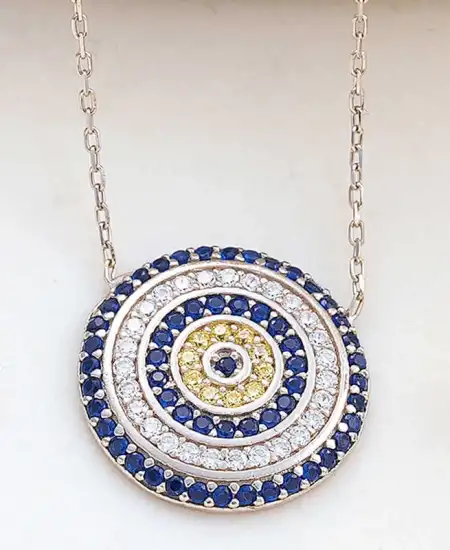 ​gümüş Nazar Kadın Kolye