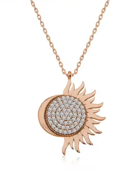 ​gümüş Rose Mihrimah Sultan Bayan Kolye