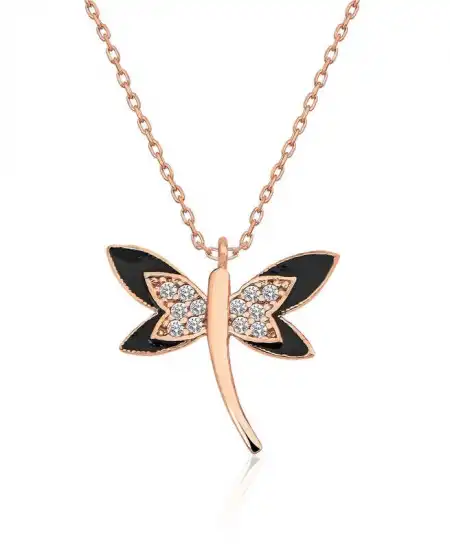 ​gümüş Rose Yusufçuk Bayan Kolye