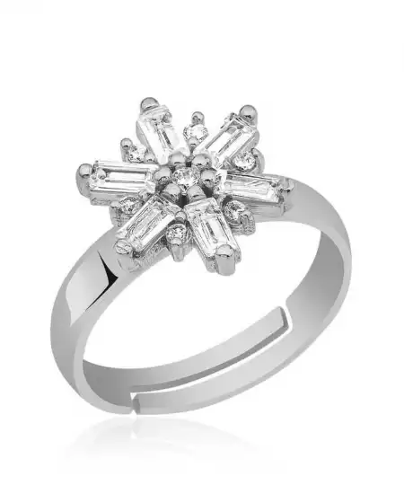 ​gümüş Rüzgar Gülü Yüzük