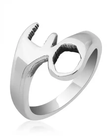 ​gümüş Tamirci Anahtarı Erkek Yüzük