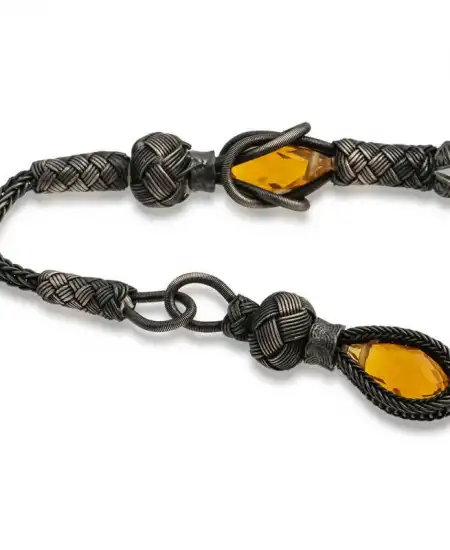 1000 Ayar Gümüş Kazaz Püskül