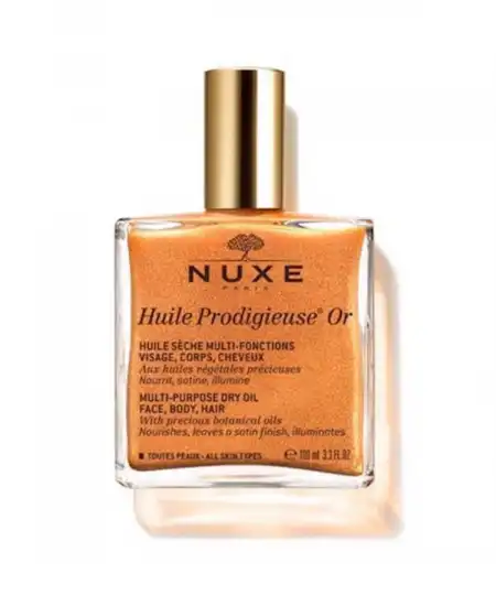 Altın Parıltılı Kuru Yağ Nuxe Huile Prodigieuse Or 100 ml