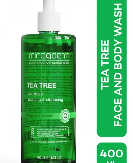 Mineaderm Akne Karşıtı Ve Sebum Düzenleyici Temizleme Jeli/tea Tree Face Wash 400ml