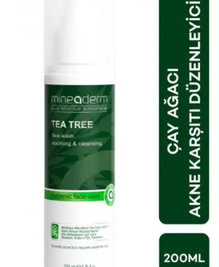 Mineaderm Tea Tree Face Wash 200ml