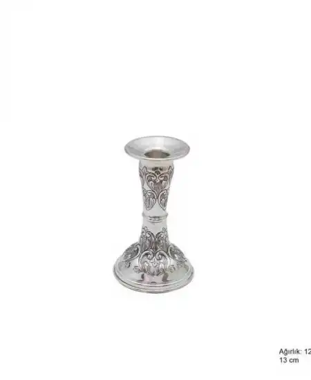 925 Ayar Gümüş Şamdan