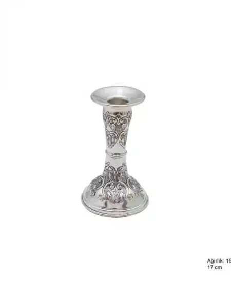 925 Ayar Gümüş Şamdan