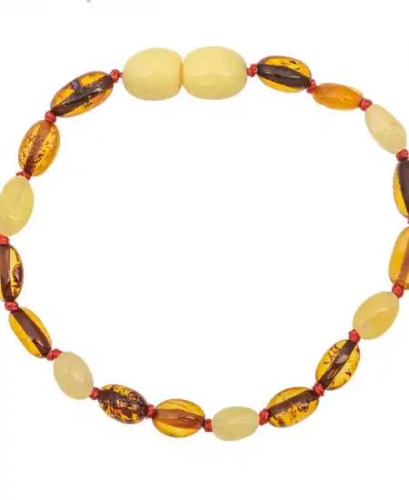 Bebek Damla Kehribar Bileklik