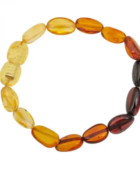 Bebek Damla Kehribar Bileklik