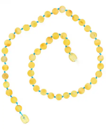 Bebek Damla Kehribar Diş Kolye