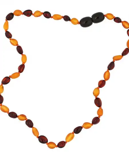 Bebek Damla Kehribar Diş Kolye