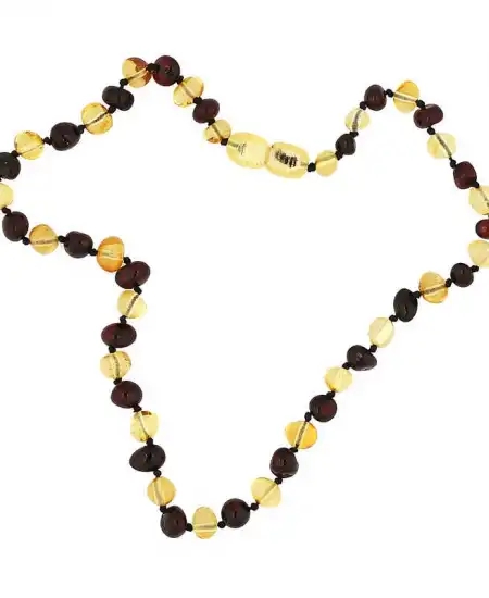 Bebek Damla Kehribar Diş Kolye