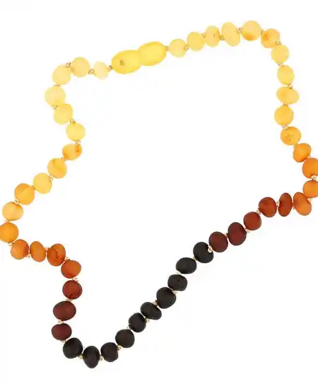 Bebek Damla Kehribar Diş Kolye