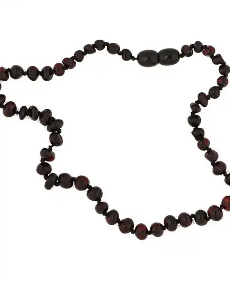 Bebek Damla Kehribar Diş Kolye