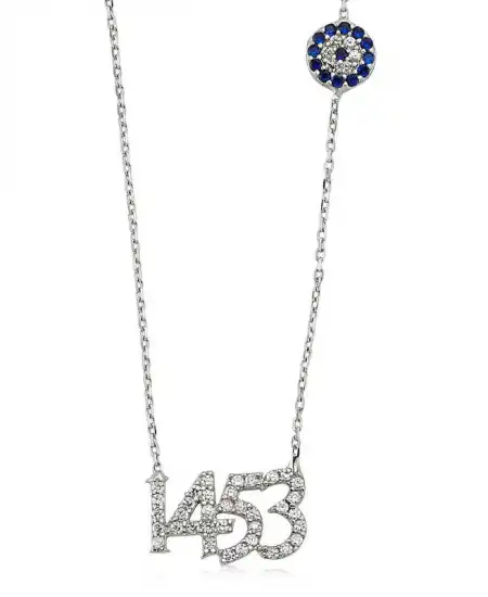 Gümüş 1453 Bayan Kolye