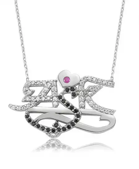 Gümüş Aşk Bayan Kolye