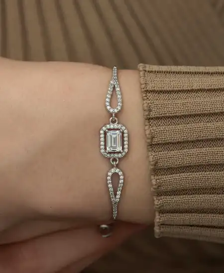 Gümüş Baget Bileklik