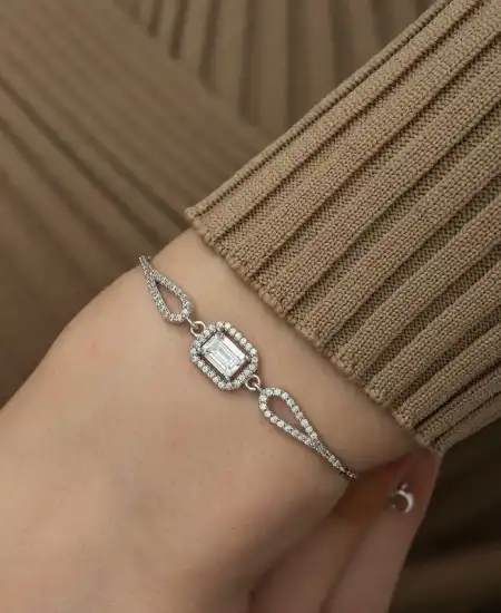 Gümüş Baget Bileklik