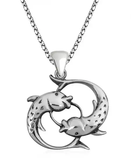 Gümüş Balık Kolye