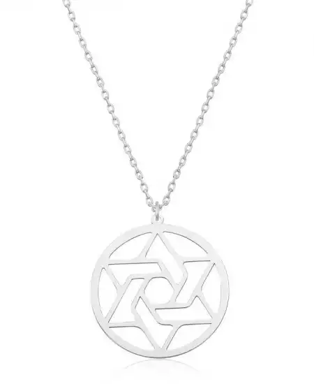 Gümüş Çember Bayan Kolye