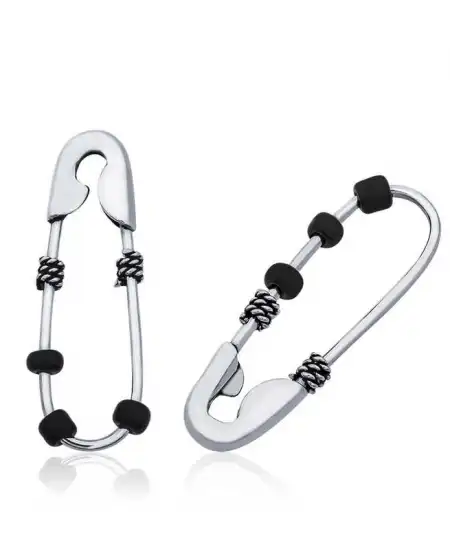 Gümüş Çengel İğne Küpe