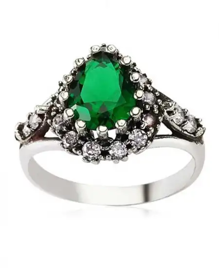 Gümüş Damla Hürrem Sultan Bayan Yüzük