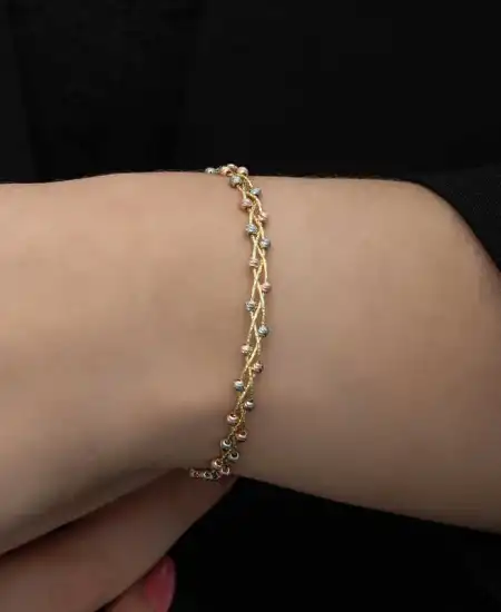 Gümüş Dorika Kadın Bileklik