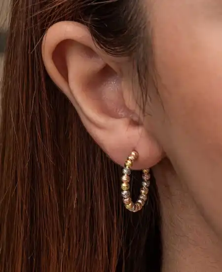 Gümüş Dorika Kadın Küpe