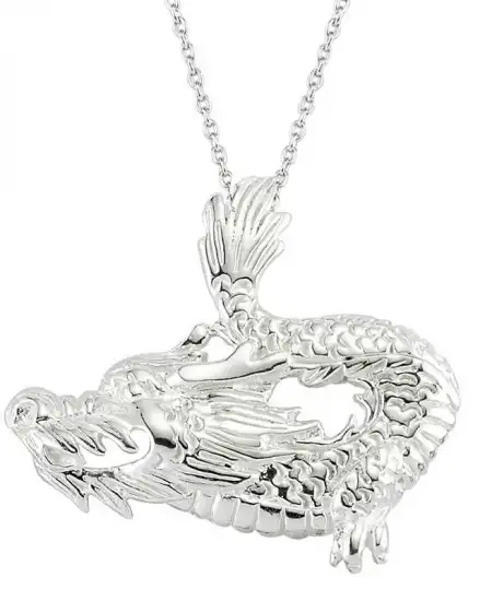 Gümüş Ejderha Kolye