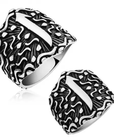 Gümüş Elif Erkek Yüzük