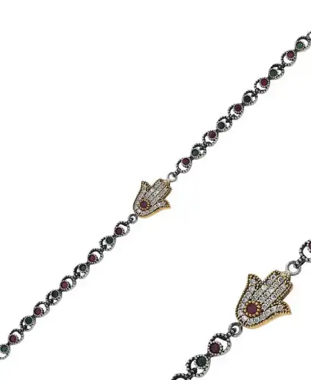 Gümüş Fatma Ana Eli Otantik Bayan Bileklik