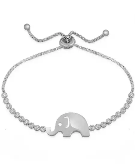 Gümüş Fil Asansör Bileklik