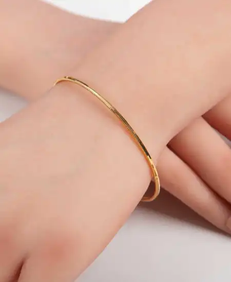 Gümüş Gold Ajda Kadın Bilezik