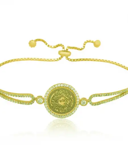 Gümüş Gold Kıtmir Kadın Bileklik