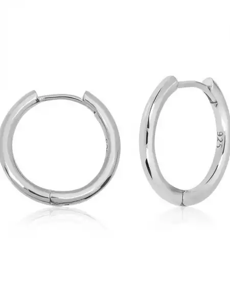 Gümüş Halka Kadın Küpe