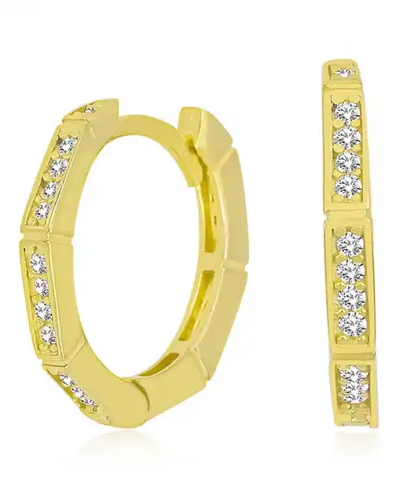 Gümüş Halka Küpe