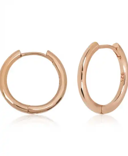 Gümüş Halka Küpe