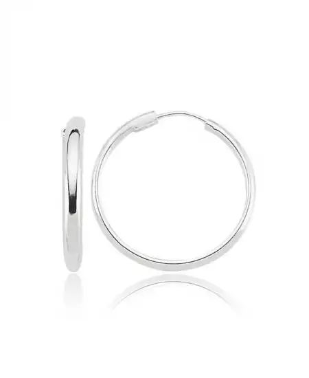 Gümüş Halka Küpe