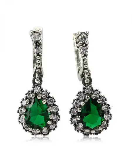 Gümüş Hürrem Sultan Bayan Küpe