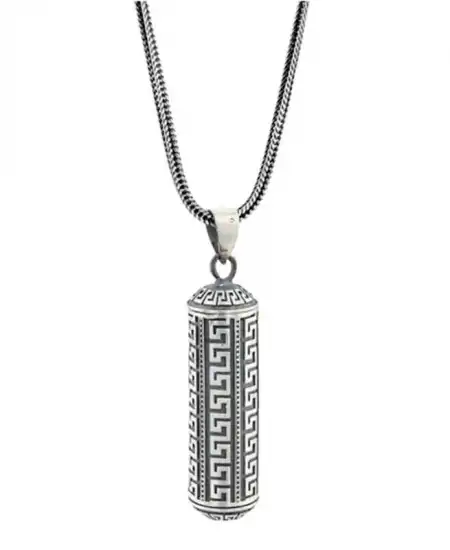 Gümüş İçi Açılabilen Muska Kabı Kolye